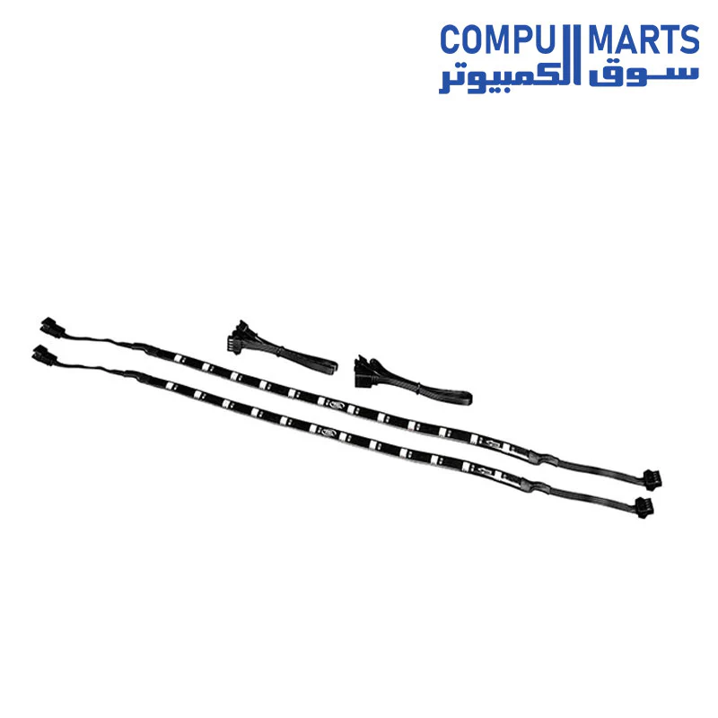 Lighting Strip DEEPCOOL 5050 RGB 200PRO LED 35cm with in-built magnet or support Adhesive Strips Motherboard Sync - Image 3