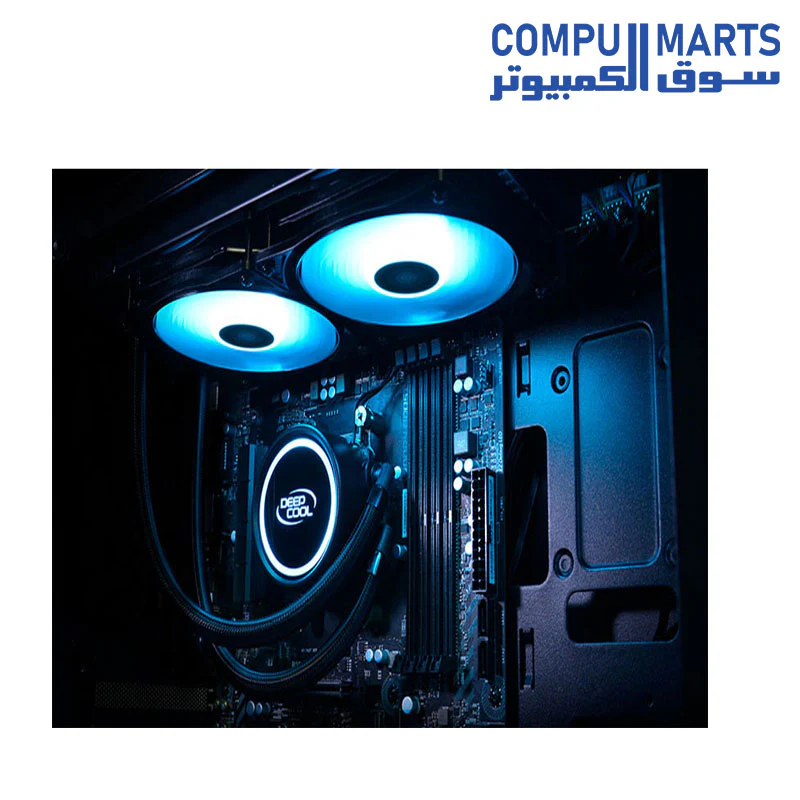 Deepcool GAMMAXX L120 V2 RGB CPU Liquid Coolers - Image 3