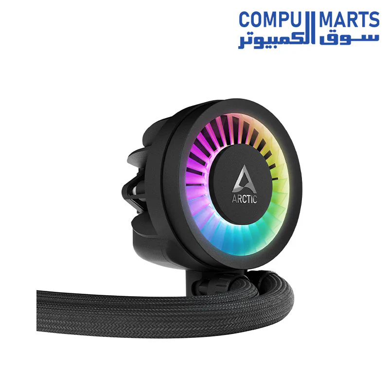 Arctic LIQUID FREEZER III 420 A-RGB Multi Compatible All-in-One CPU Water Cooler - Image 4