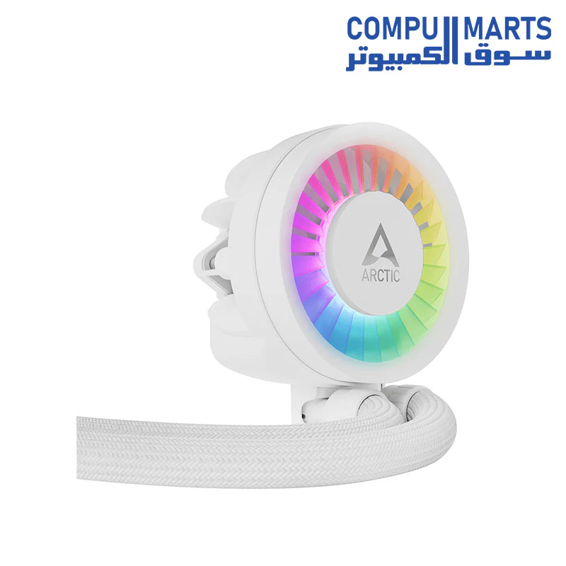 Arctic LIQUID FREEZER III 420 A-RGB Multi Compatible All-in-One CPU Water Cooler - Image 8