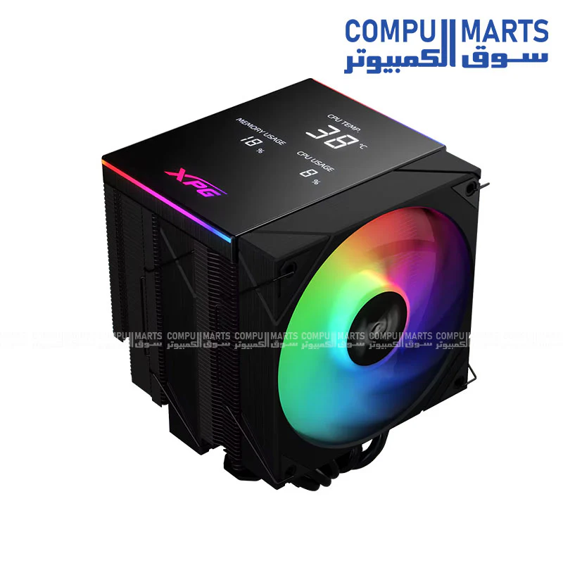 XPG MAESTRO PLUS 62DA CPU Air Cooler ARGB | 120mm Fan, PWM, Intel & AMD Support - Image 2