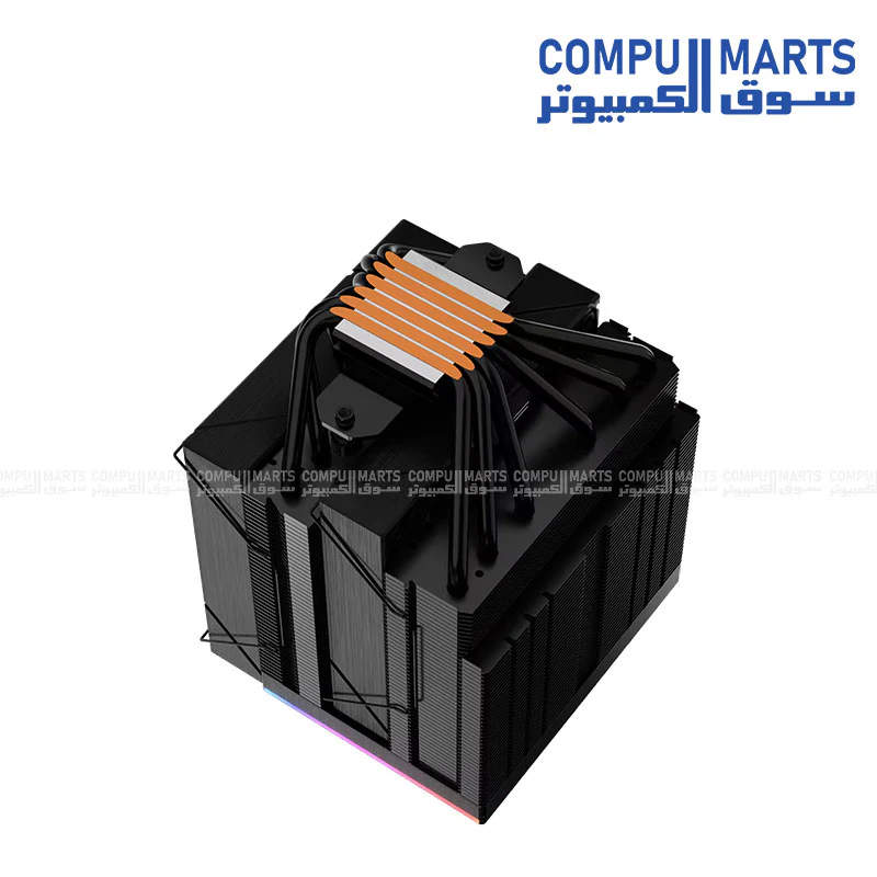 XPG MAESTRO PLUS 62DA CPU Air Cooler ARGB | 120mm Fan, PWM, Intel & AMD Support - Image 3