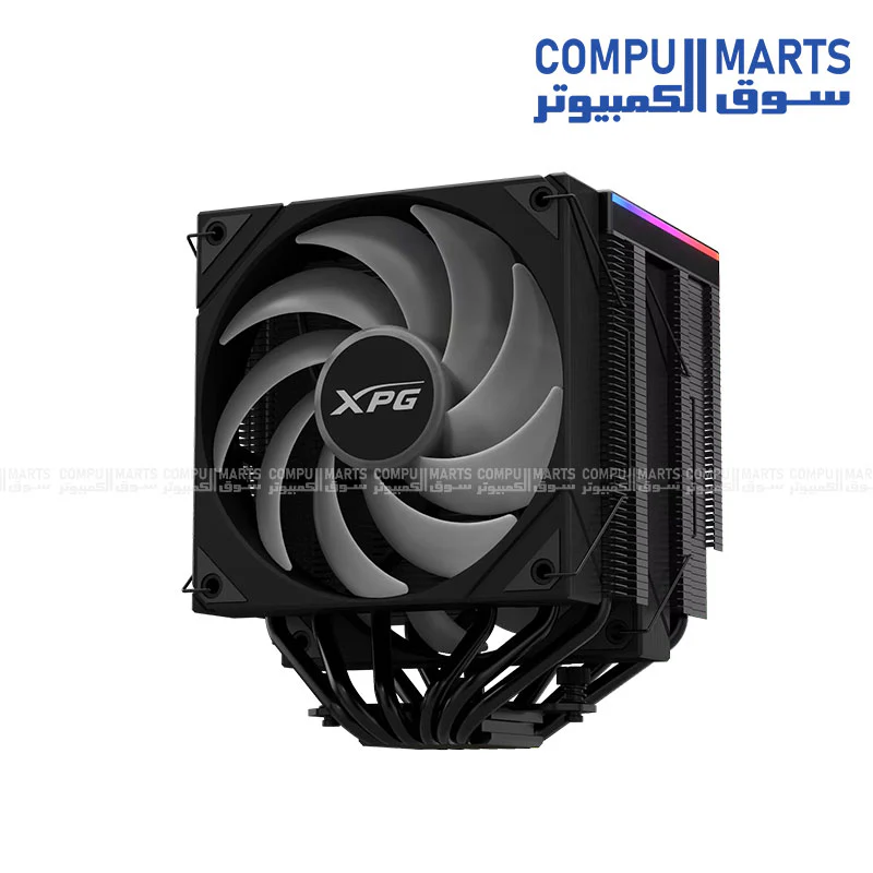 XPG MAESTRO PLUS 62DA CPU Air Cooler ARGB | 120mm Fan, PWM, Intel & AMD Support - Image 4