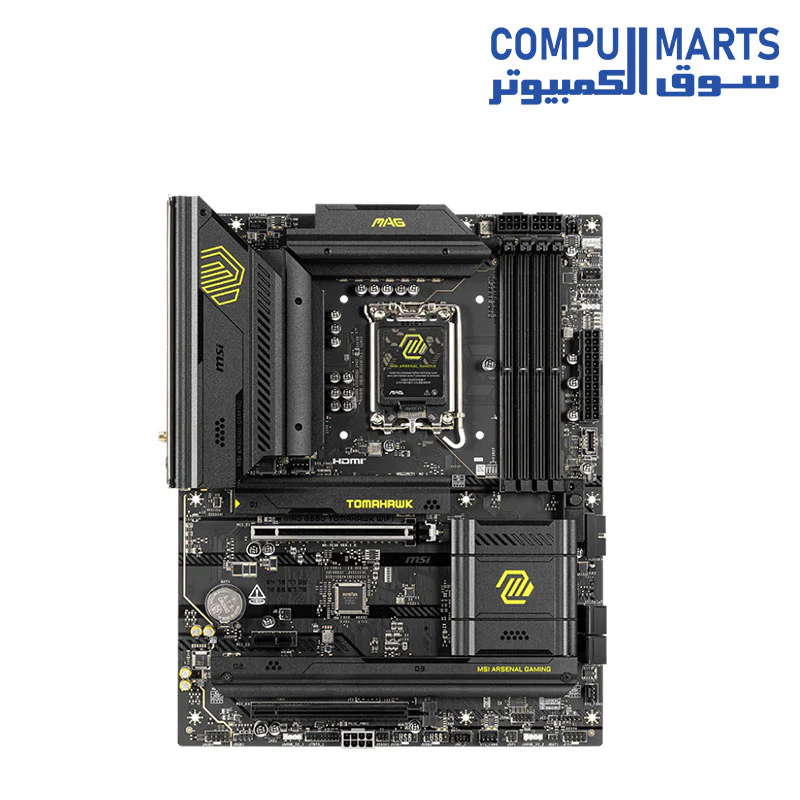 MAG B860 Tomahawk WiFi Motherboard, ATX - Supports Intel Core Ultra Processors (Series 2), LGA 1851 - DDR5 - Image 2