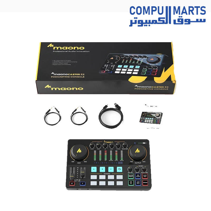 MAONO CASTER AME2 Audio Interface & Podcast Equipment - Image 3