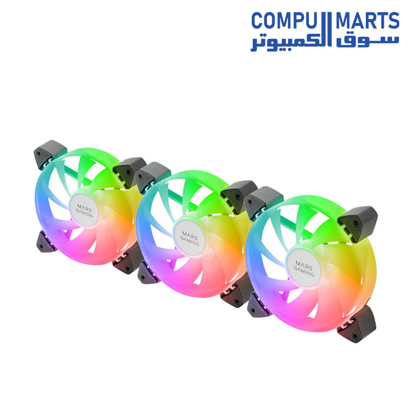 MARS GAMING ARGB FAN KIT MF-3A - Image 3