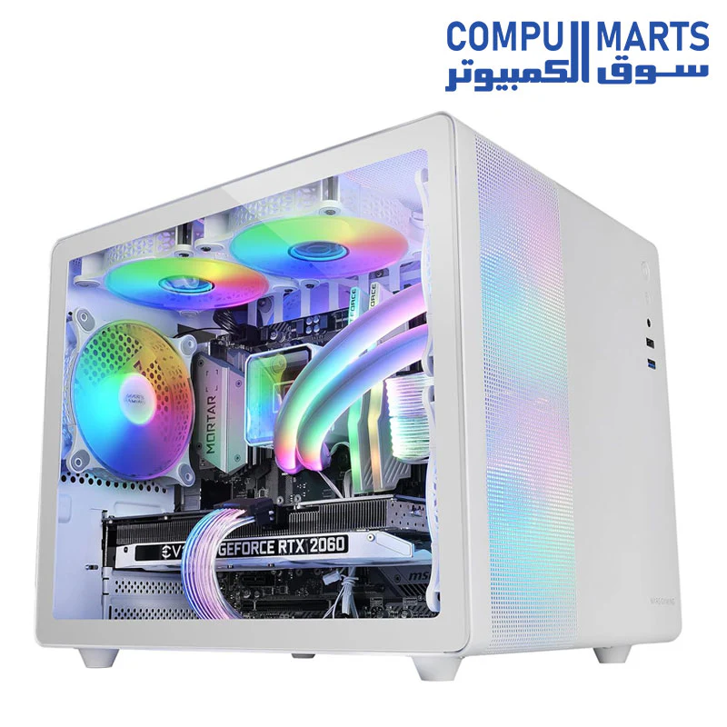 Mars Gaming MC-400 COMPACT Micro-ATX GAMING CASE - Image 3