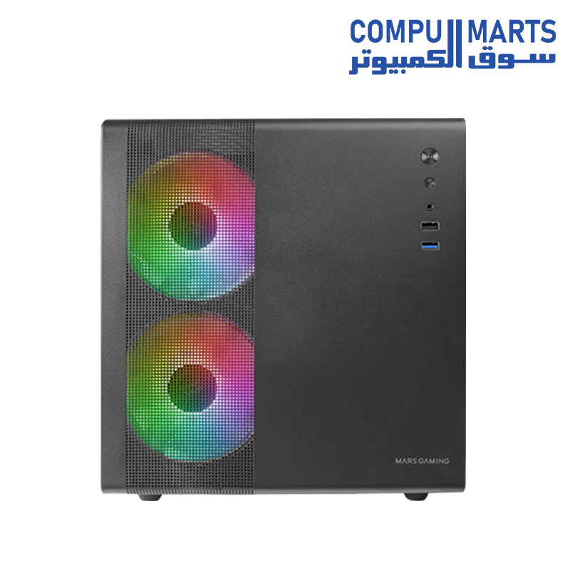 Mars Gaming MC-400 COMPACT Micro-ATX GAMING CASE - Image 5