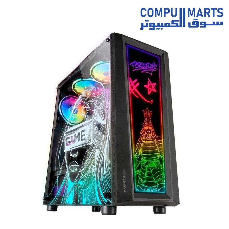 Mars Gaming MC-ART ARTISTIC GAMING TOWER - Image 2