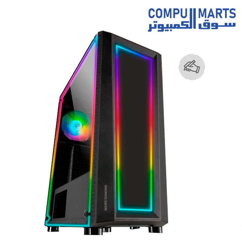 Mars Gaming MC-ART ARTISTIC GAMING TOWER - Image 4