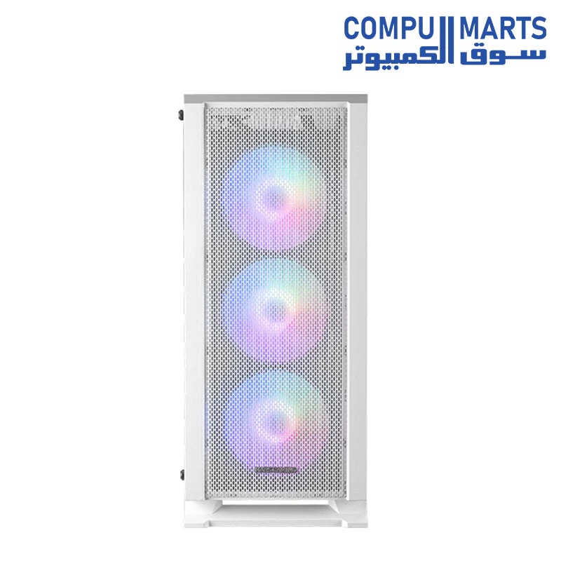 MARS GAMING MC-C ATX CASE, 3X 12CM FRGB FAN, GLASS - Image 5