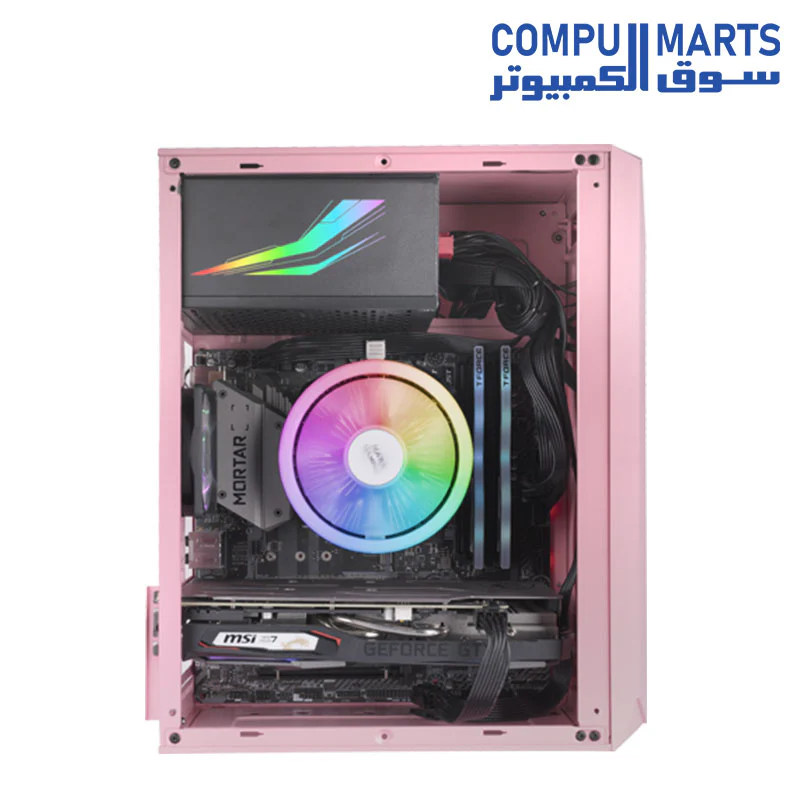 Mars Gaming MC-S1, Compact Micro-ATX Gaming PC Case - Image 6