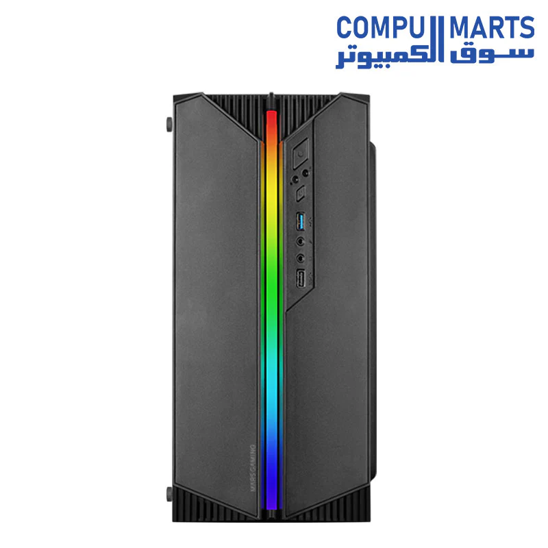 Mars Gaming MC-S1, Compact Micro-ATX Gaming PC Case - Image 7