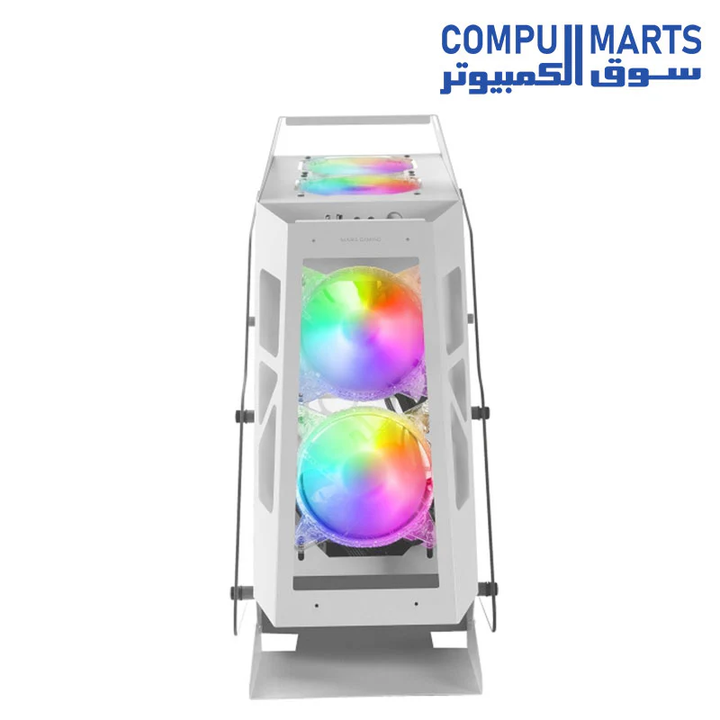MARS GAMING MC61, Compact Micro-ATX Gaming PC Case - Image 4