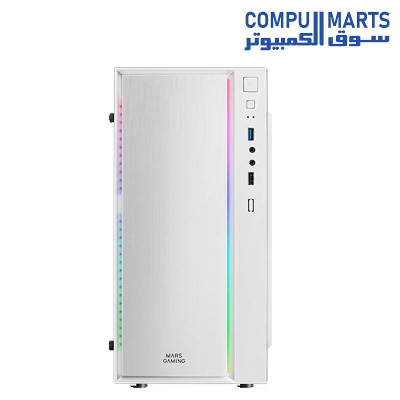 Mars Gaming MCM, MicroATX Compact PC Case, 16 Modes ARGB, Fan 8 cm - Image 6