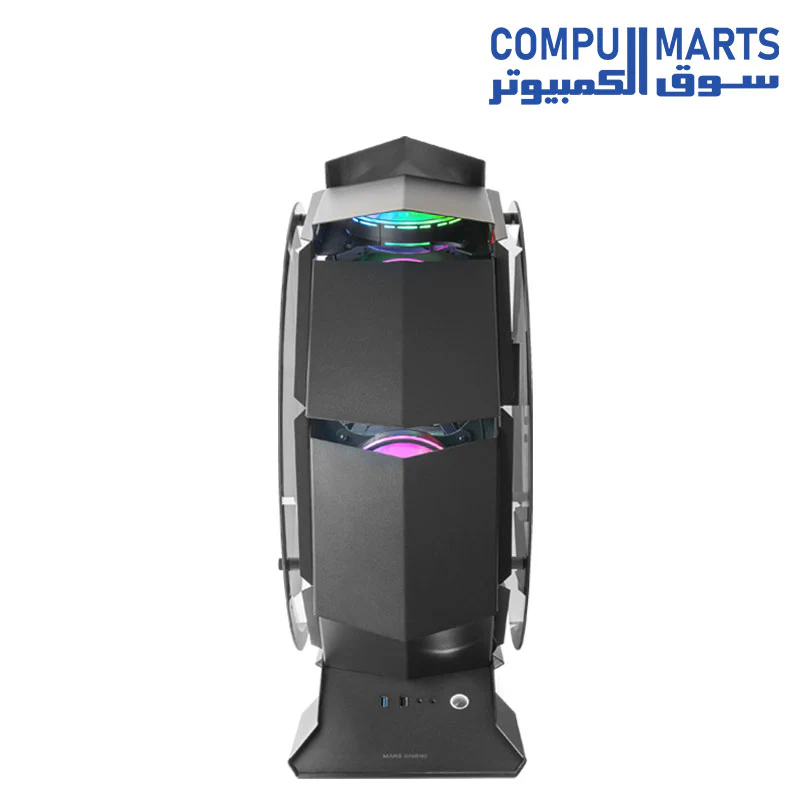 MARS GAMING MCORB Micro-ATX XL Gaming PC Case - Image 4