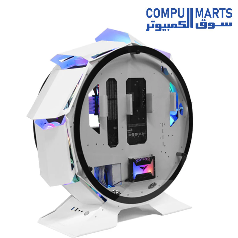 MARS GAMING MCORB Micro-ATX XL Gaming PC Case - Image 6