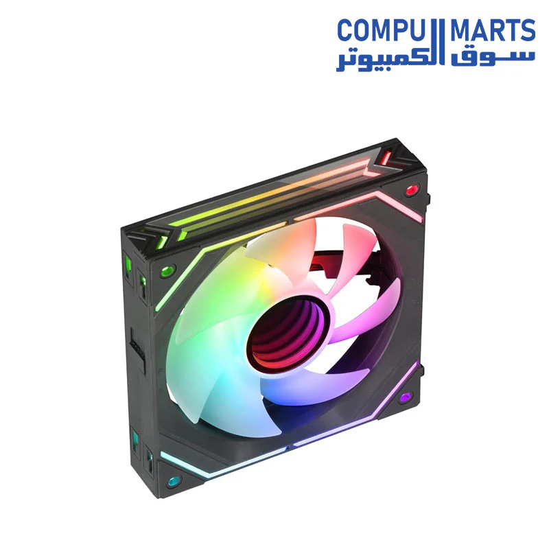 Mars Gaming MF-LINKFINITY , Modular PWM 120mm Fan - Image 2