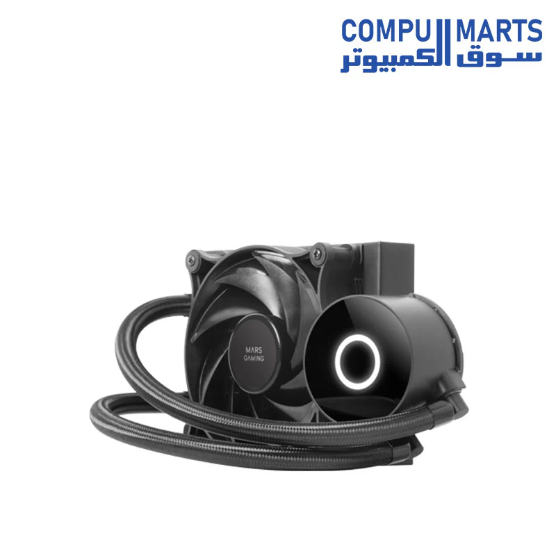 Mars Gaming ML-PRO120, Professional CPU Liquid Cooling, TDP 220W, Ultra-quiet FDB Fan - Image 2