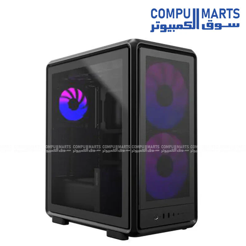 Cooler Master MasterFrame 500 Mesh ARGB Mid Tower Case Black / Silver - Image 3
