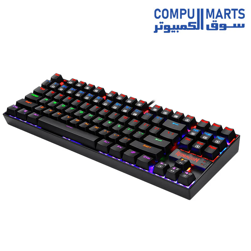REDRAGON Gaming Keyboard Compact 87 Key Mechanical k552-K - Image 2