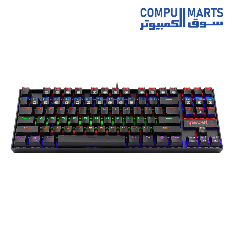 REDRAGON Gaming Keyboard Compact 87 Key Mechanical k552-K - Image 5