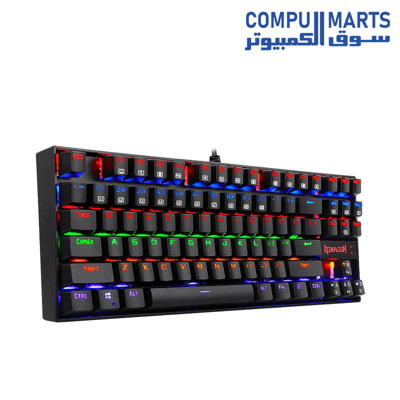 REDRAGON Gaming Keyboard Compact 87 Key Mechanical k552-K - Image 6