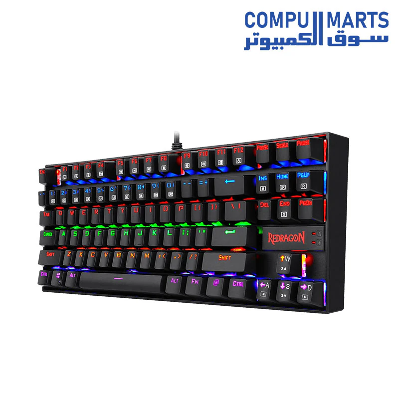 REDRAGON Gaming Keyboard Compact 87 Key Mechanical k552-K - Image 7