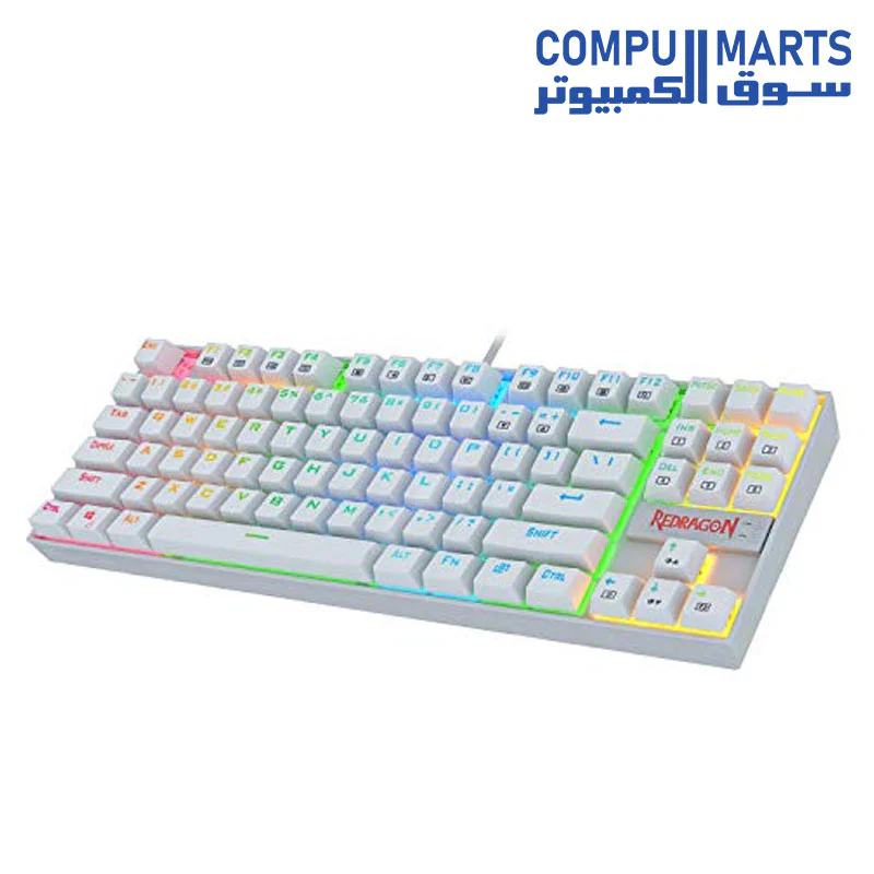 REDRAGON Gaming Keyboard Compact 87 Key Mechanical k552-K - Image 8