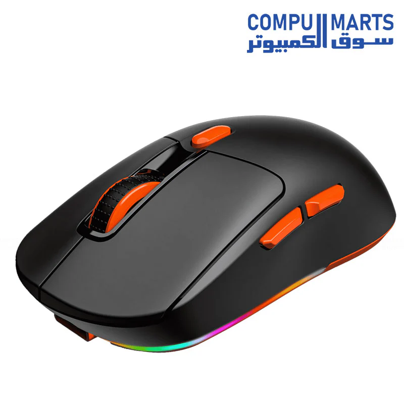 Meetion Air GW38 3-Mode Wireless & Bluetooth Gaming Mouse – Pixart PAW3104 Sensor, Rechargeable with Charging Base - Image 2