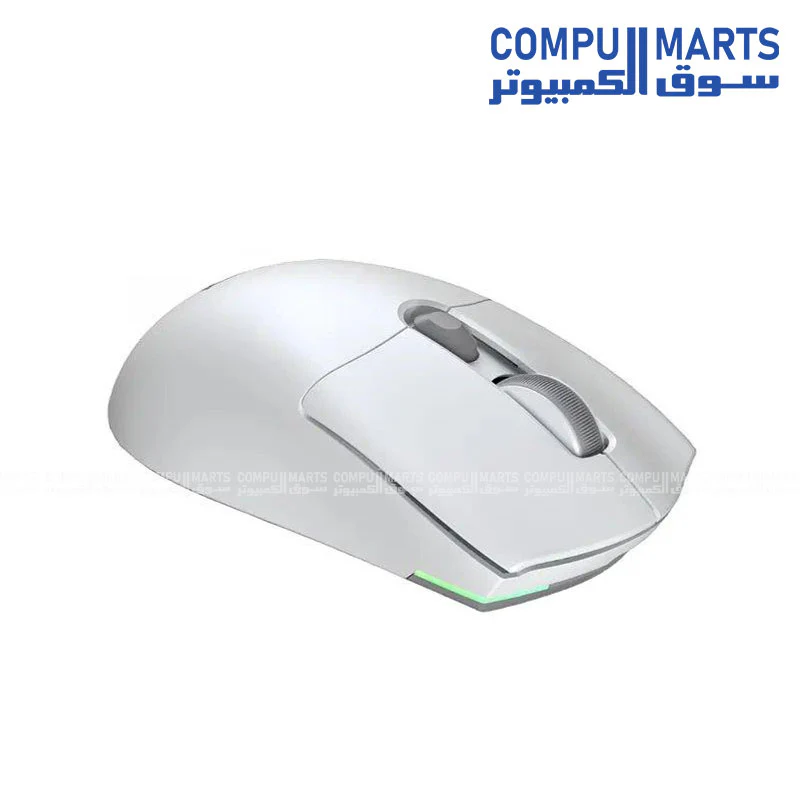 Meetion Air GW40 Lightweight 3-Mode Wireless & Bluetooth Gaming Mouse – Pixart PAW3311 Sensor, Rechargeable, White - Image 2