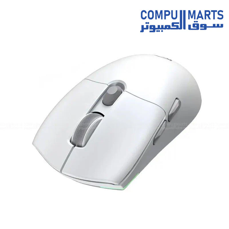 Meetion Air GW40 Lightweight 3-Mode Wireless & Bluetooth Gaming Mouse – Pixart PAW3311 Sensor, Rechargeable, White - Image 3