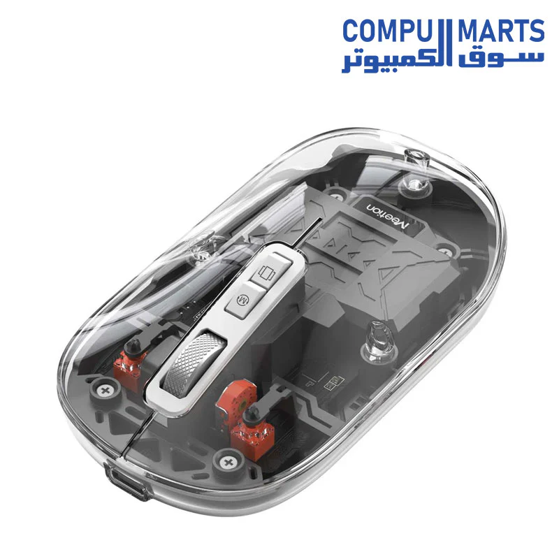 Meetion BTM005 Dual Mode 2.4G Bluetooth & Wireless Mouse -Black - Image 2