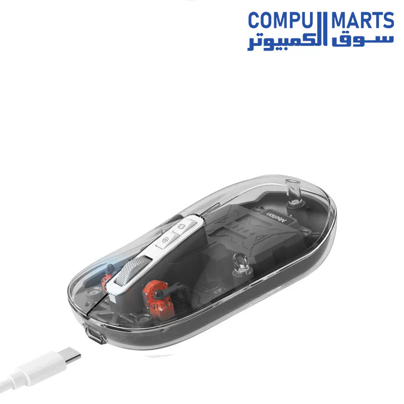 Meetion BTM005 Dual Mode 2.4G Bluetooth & Wireless Mouse -Black - Image 3