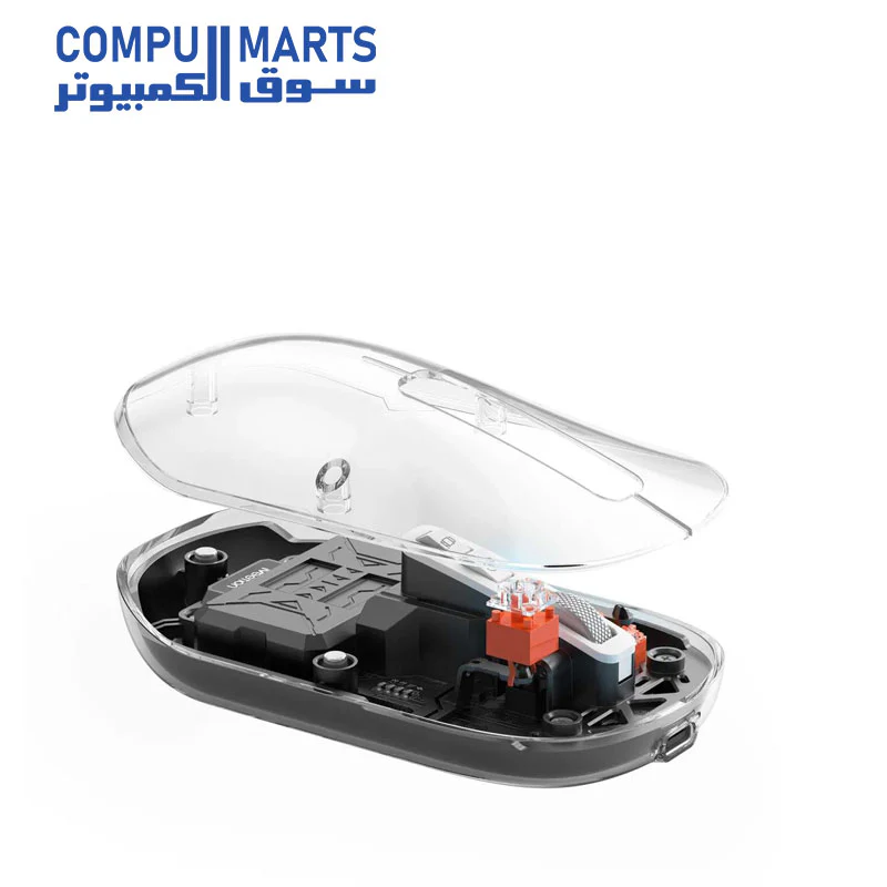 Meetion BTM005 Dual Mode 2.4G Bluetooth & Wireless Mouse -Black - Image 4
