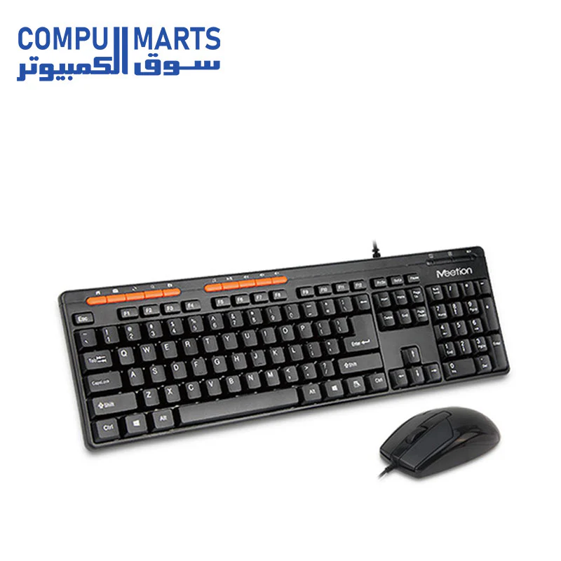Meetion C105 3 in 1 Standard Keyboard, Mouse and Speaker Combo Set - Image 3