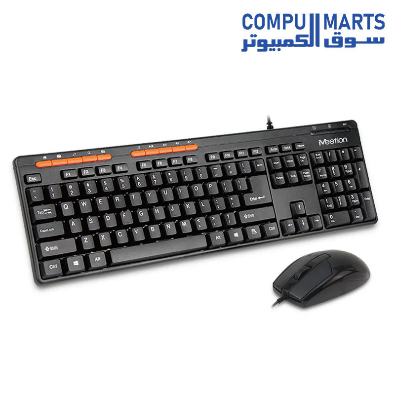 Meetion C105 Keyboard, Mouse, Speaker & Mouse Pad 4-1 Combo - Image 3
