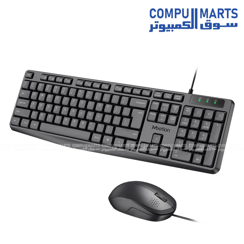 Meetion C235 Wired Keyboard & Mouse Combo – Durable & Comfortable Set - Image 4