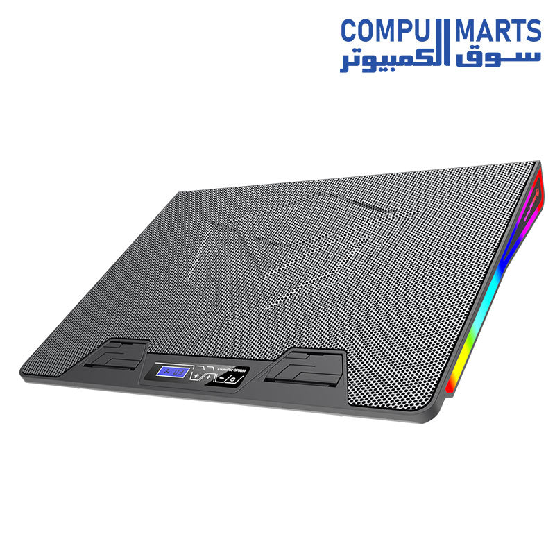 MeeTion CP5050 Super Silent RGB Gaming Cooler Pad - Image 3