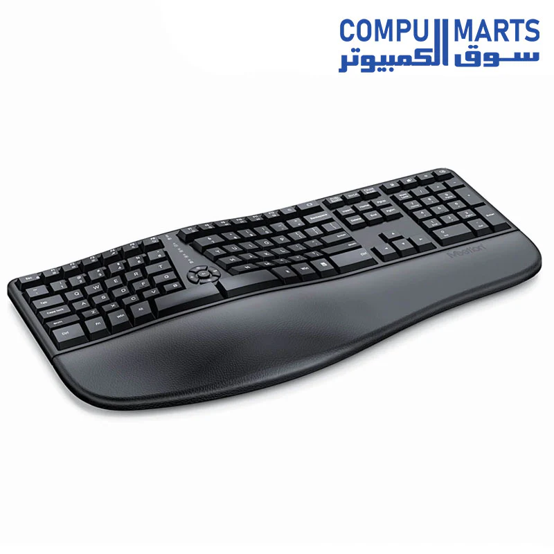 Meetion Director W Wireless Ergonomic Keyboard – Comfortable & Silent Typing - Image 2