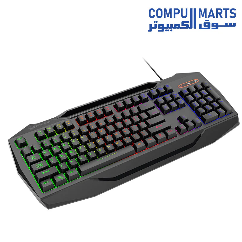 Meetion GAMING KIT 4*1 MOUSE HEADPHONE MOUSE PAD KEYBOARED MODEL C490 - Image 2
