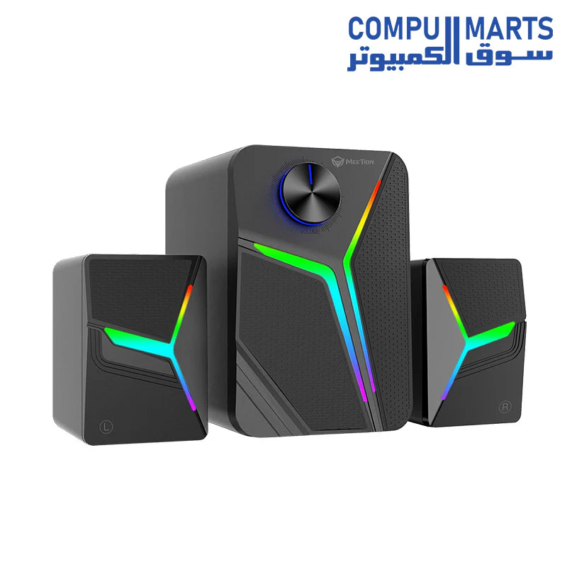 Meetion SP2011 Pro 2.1 15W RGB Bluetooth Speaker - Image 4