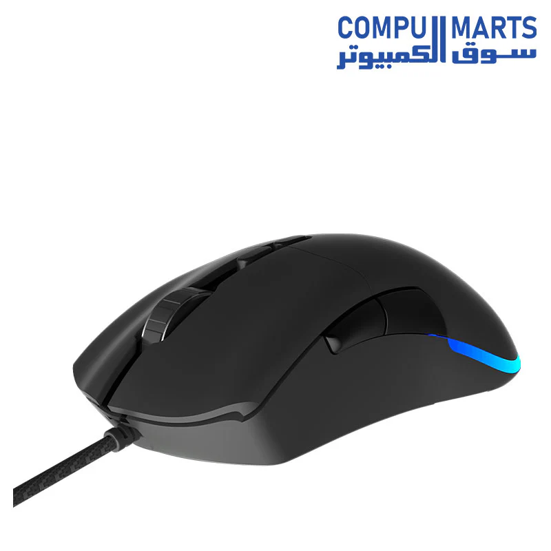 Meetion GM20 - Chromatic RGB Gaming Mouse (12000 DPI) - For PC & Laptop - Black - Image 3