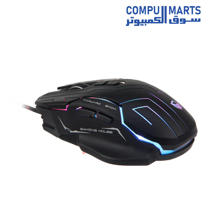 Meetion GM22 - Dazzling Gaming Mouse (4800 DPI) - For PC & Laptop - Black - Image 4