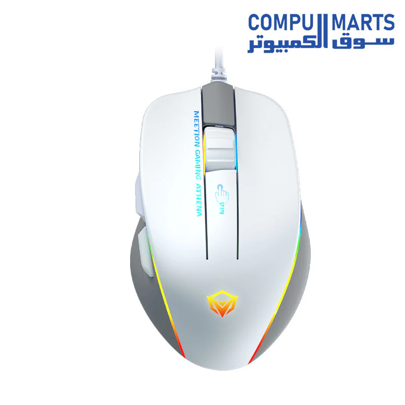 Meetion GM23 2023 RGB Circulation Backlit Wired Gaming Mouse - Image 2