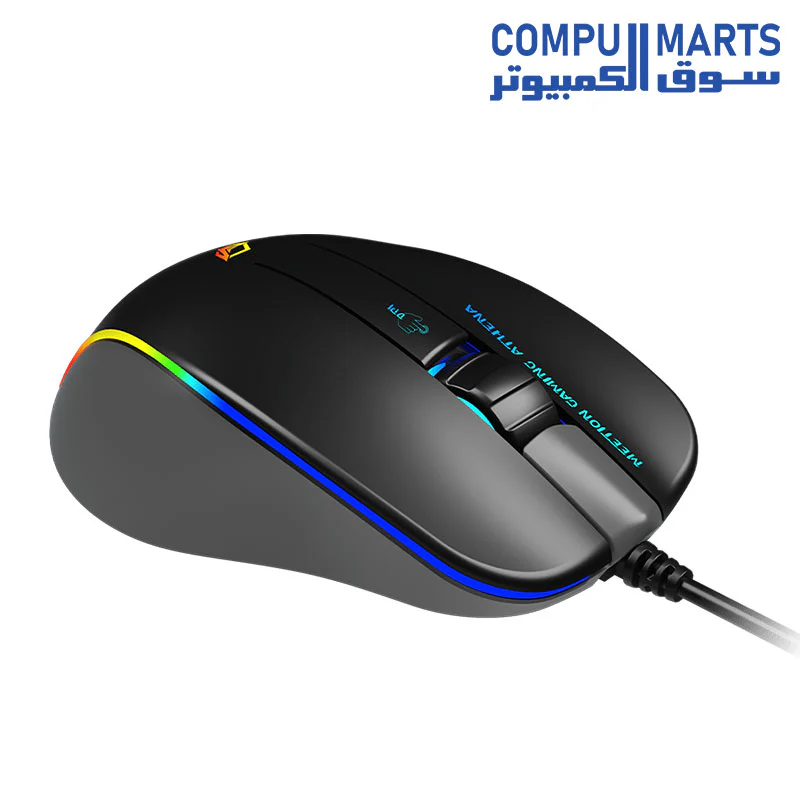 Meetion GM23 2023 RGB Circulation Backlit Wired Gaming Mouse - Image 3