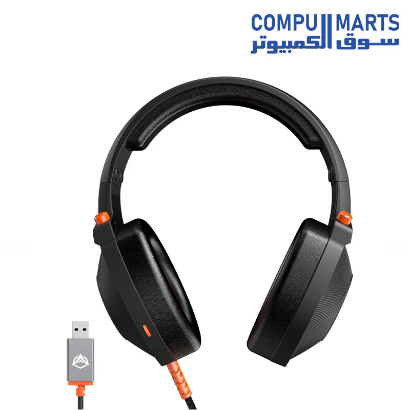 Meetion HP012 RGB 7.1 Surround Sound Wired Gaming Headset – Noise Cancelling & Comfortable - Image 2