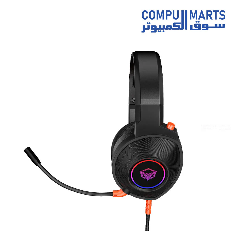 Meetion HP012 RGB 7.1 Surround Sound Wired Gaming Headset – Noise Cancelling & Comfortable - Image 3