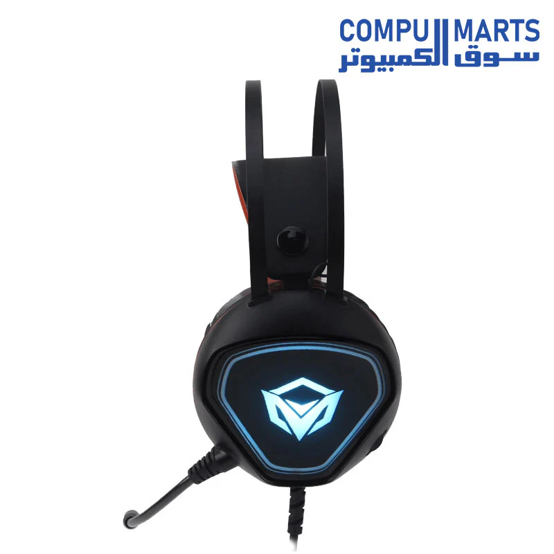 Meetion HP020 Wired Backlit Gaming Headset - Image 3