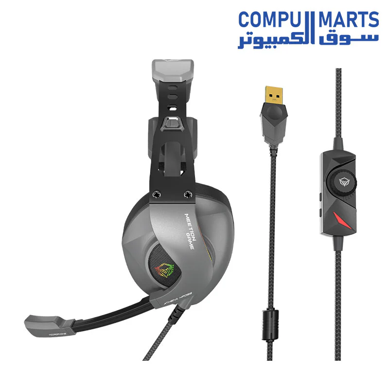 Meetion HP099 RGB Backlit Stereo Wired Gaming Headset - Image 8